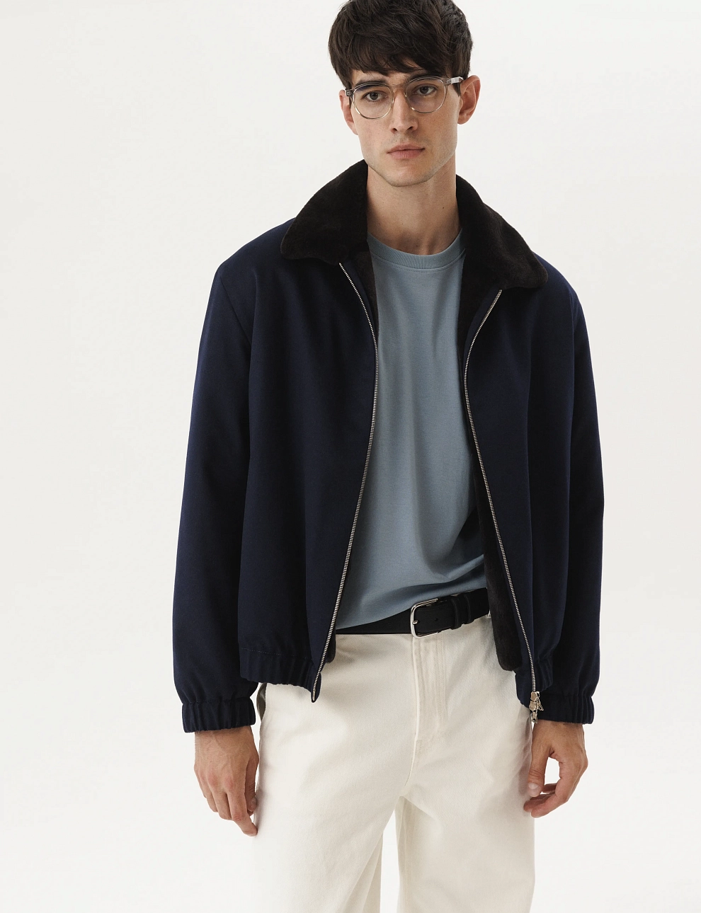 Классический кашемировый бомбер